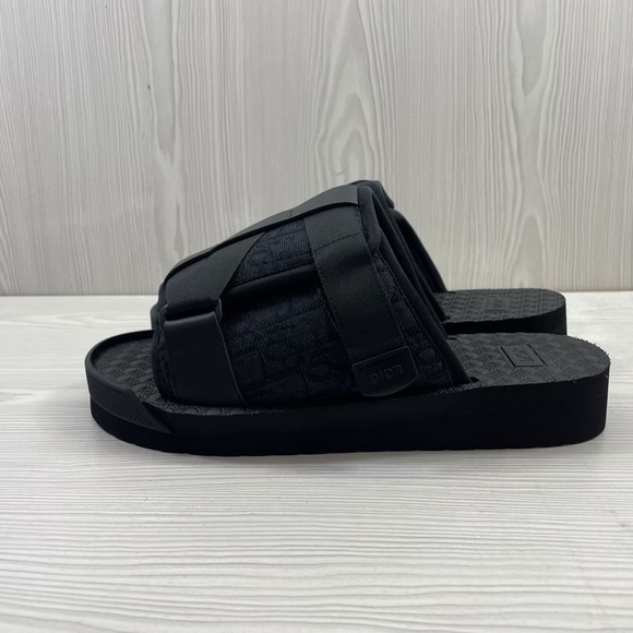 Dior | Shoes | Dior Alpha Sandal Dior Oblique All Black | Poshmark